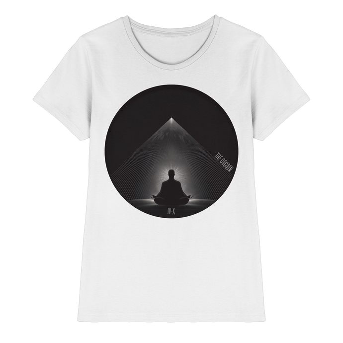IV - X The Cocoon – The Quiet Alchemy Collection  Beschreibung: - Ladies Premium Shirt