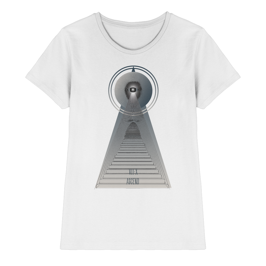 VII - X Ascend – The Quiet Alchemy Collection - Ladies Premium Shirt