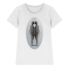 Laden Sie das Bild in den Galerie-Viewer, IX - X Merge – The Quiet Alchemy Collection - Ladies Premium Shirt