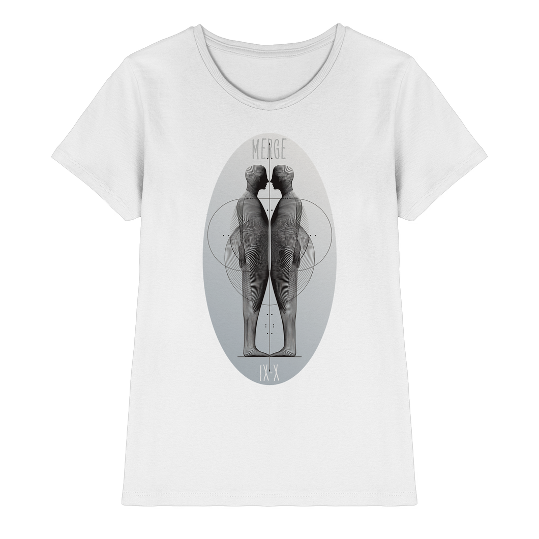 IX - X Merge – The Quiet Alchemy Collection - Ladies Premium Shirt