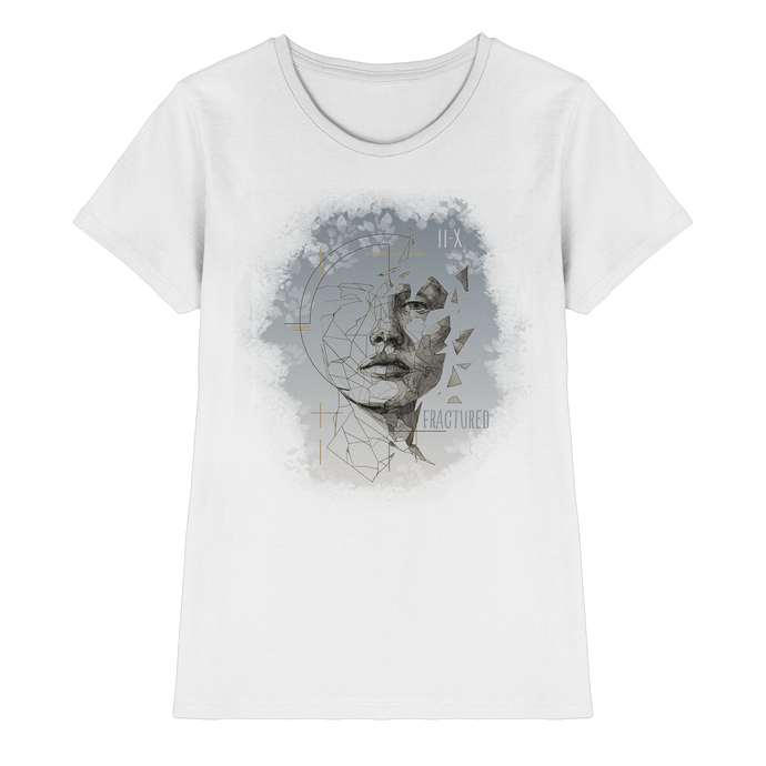 II - X Fracture – The Quiet Alchemy Collection - Ladies Premium Shirt