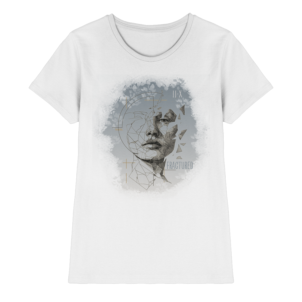 II - X Fracture – The Quiet Alchemy Collection - Ladies Premium Shirt