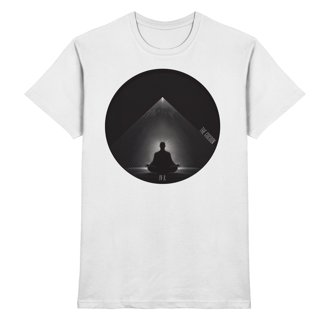 IV - X The Cocoon – The Quiet Alchemy Collection  Beschreibung: - Premium Shirt