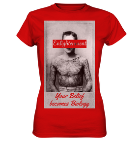 Your Belief becomes Biology - Ladies Premium Shirt